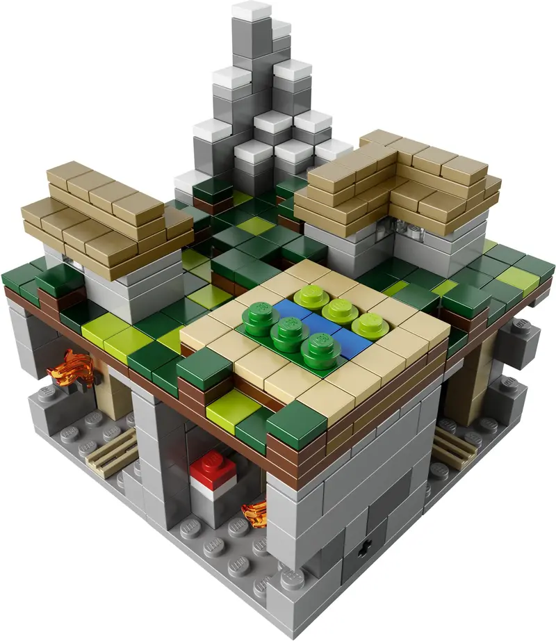 LEGO Minecraft 21105 Micro World - The Village set