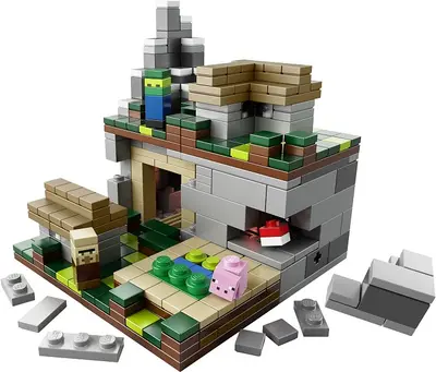 LEGO Minecraft 21105 Micro World - The Village set, image 14