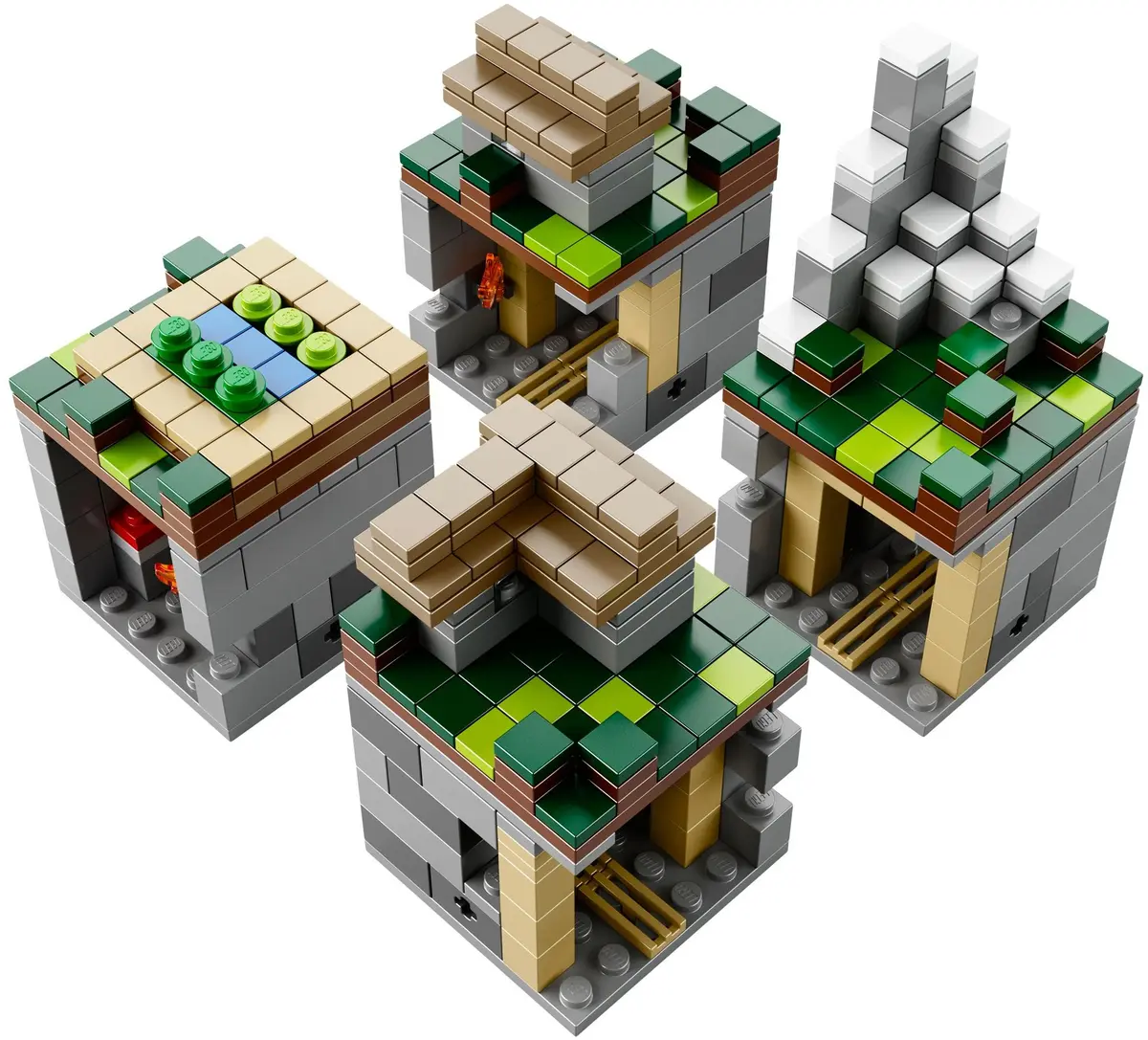 LEGO Minecraft 21105 Micro World - The Village set, image 5