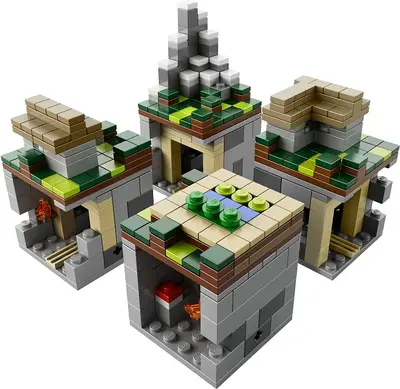 LEGO Minecraft 21105 Micro World - The Village set, image 10