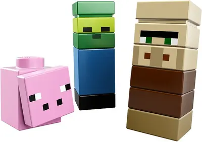 LEGO Minecraft 21105 Micro World - The Village set, image 12
