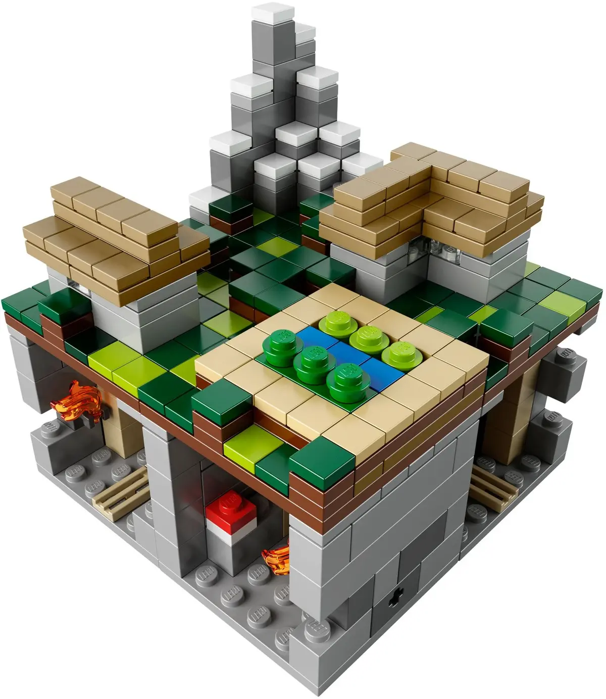 LEGO Minecraft 21105 Micro World - The Village set, image 11
