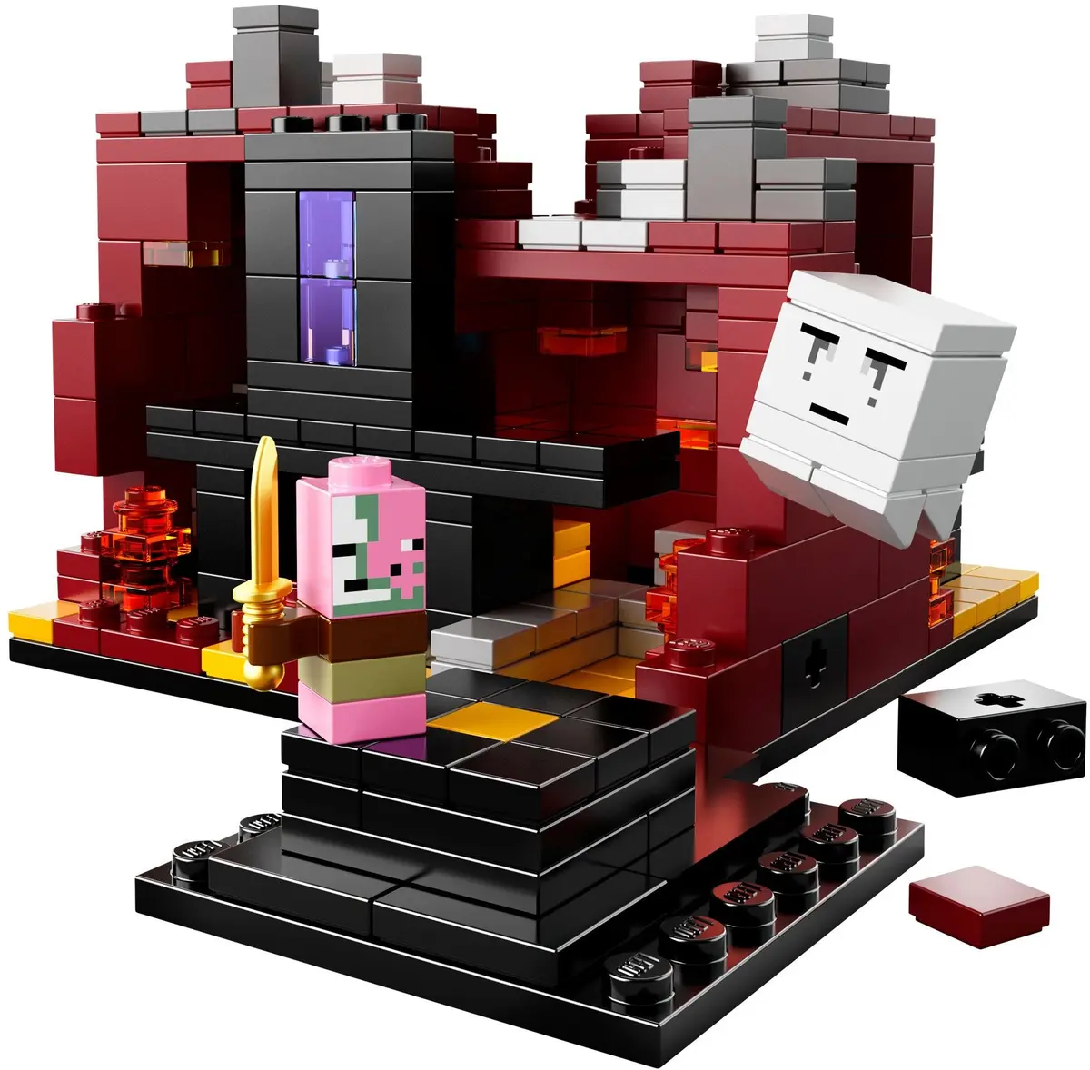 LEGO Minecraft 21106 Micro World - The Nether set, image 3