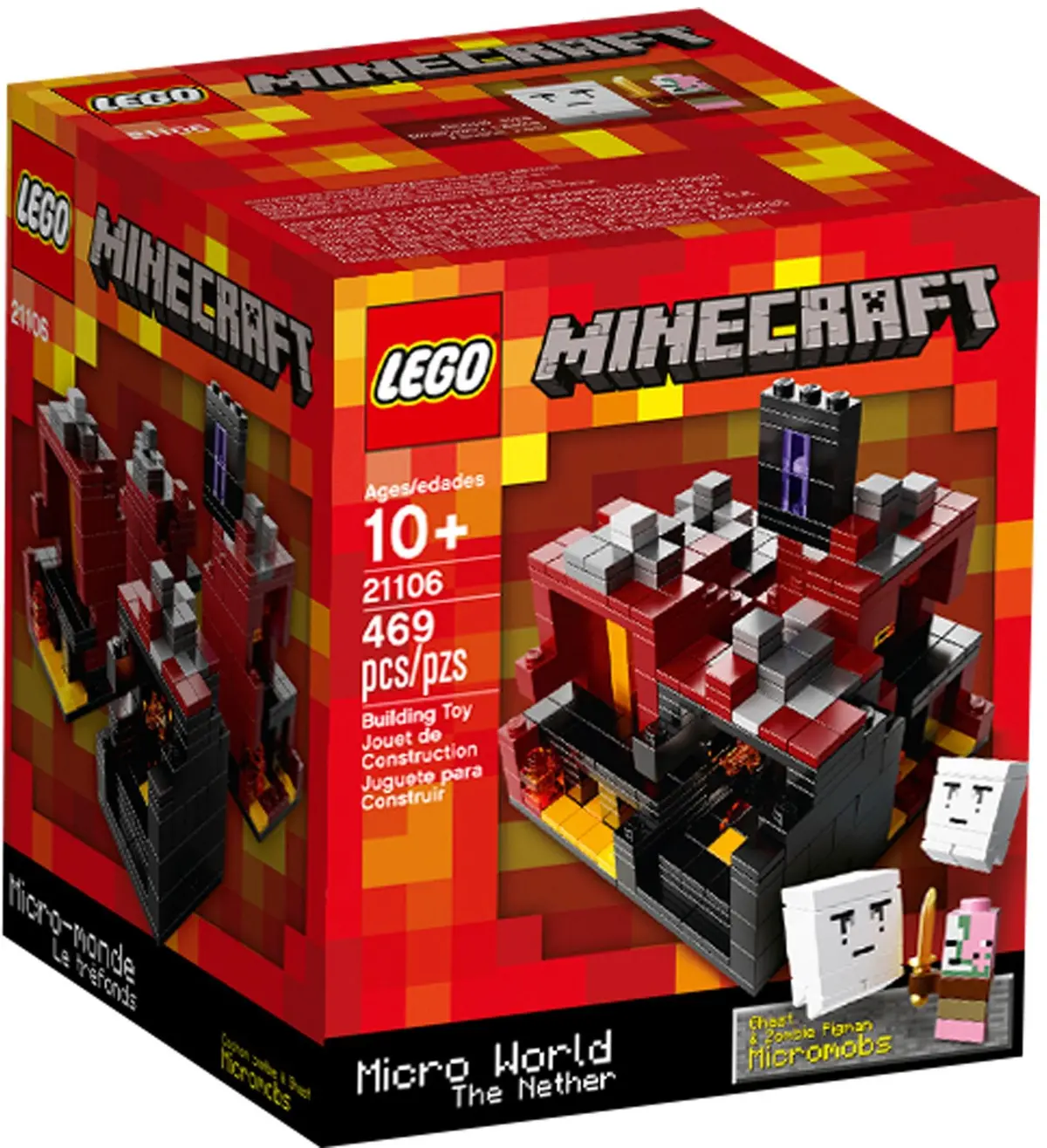 LEGO Minecraft 21106 Micro World - The Nether set, image 2