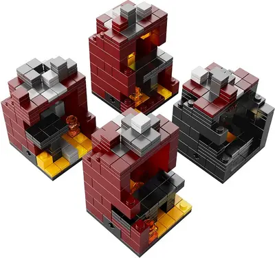 LEGO Minecraft 21106 Micro World - The Nether set, image 5