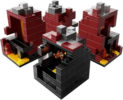 LEGO Minecraft 21106 Micro World - The Nether set, image 4