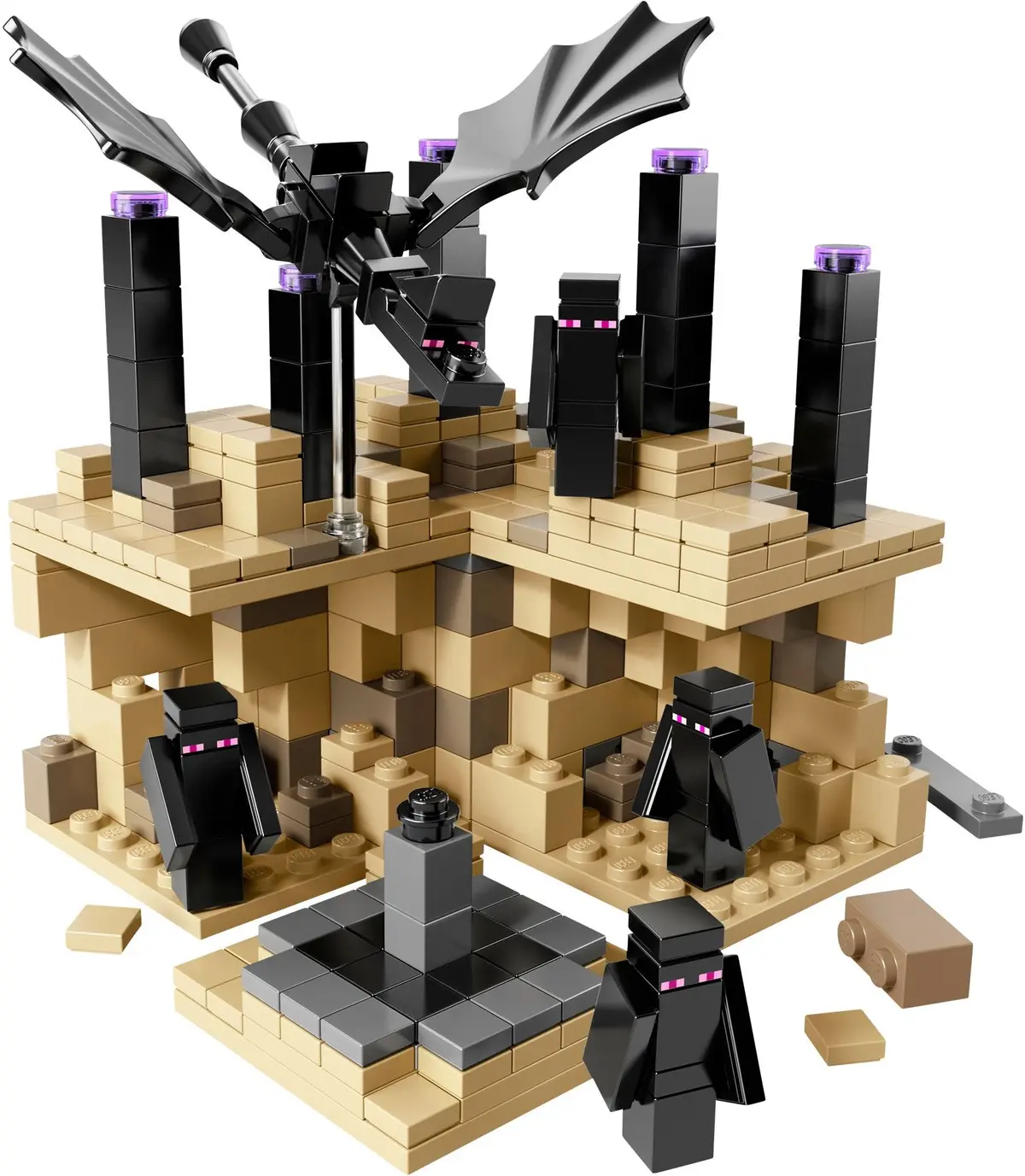 LEGO Minecraft 21107 Micro World - The End set, image 4