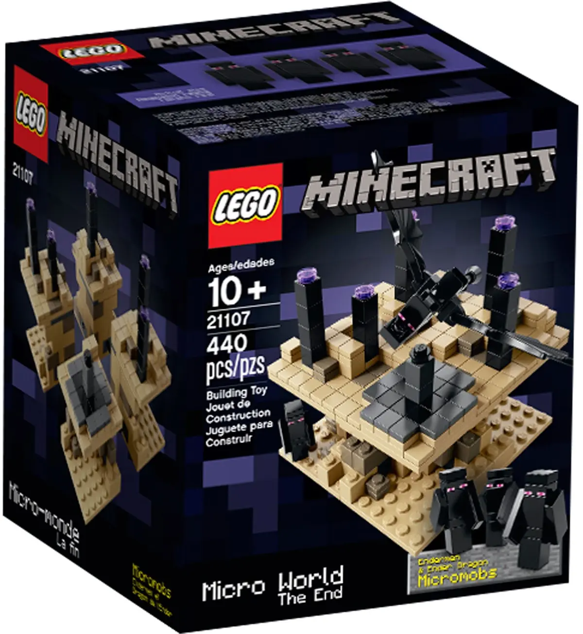 LEGO Minecraft 21107 Micro World - The End set, image 2
