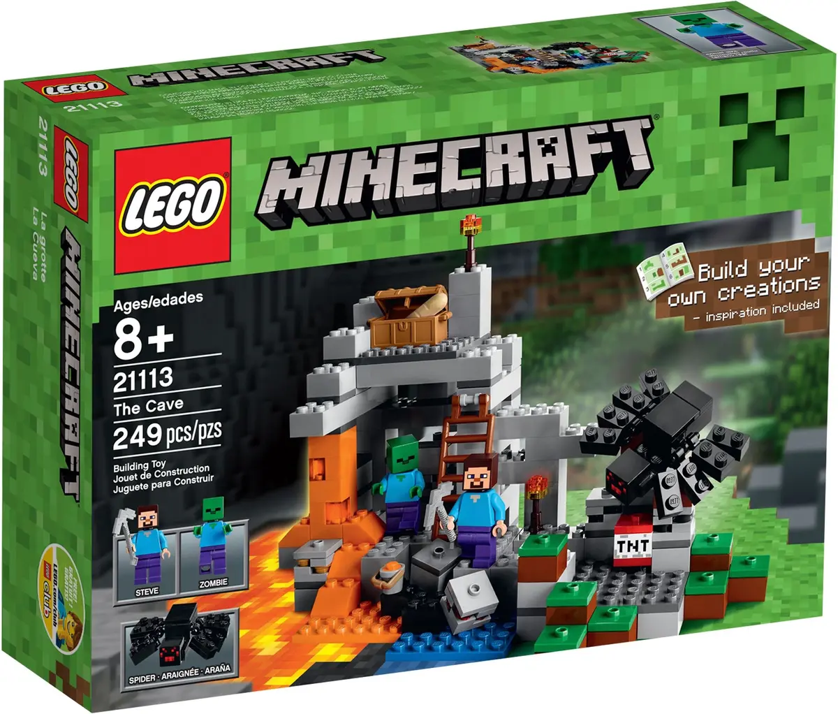LEGO Minecraft 21113 The Cave set, image 2