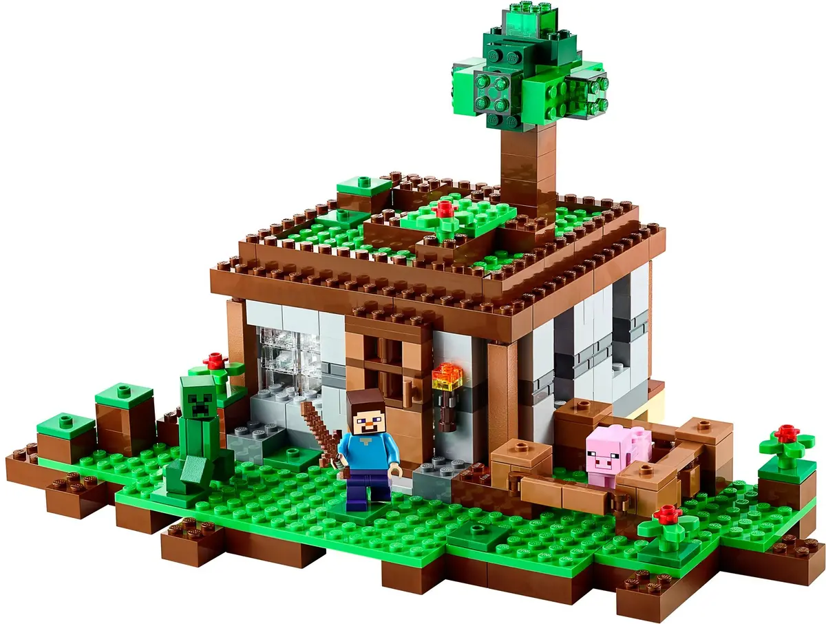 LEGO Minecraft 21115 The First Night set