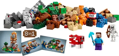 LEGO Minecraft 21116 Crafting Box set