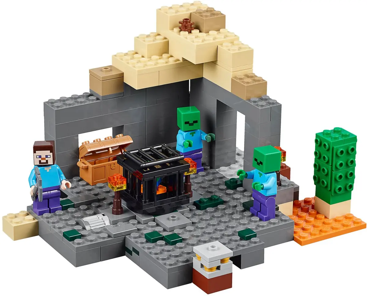 LEGO Minecraft 21119 The Dungeon set
