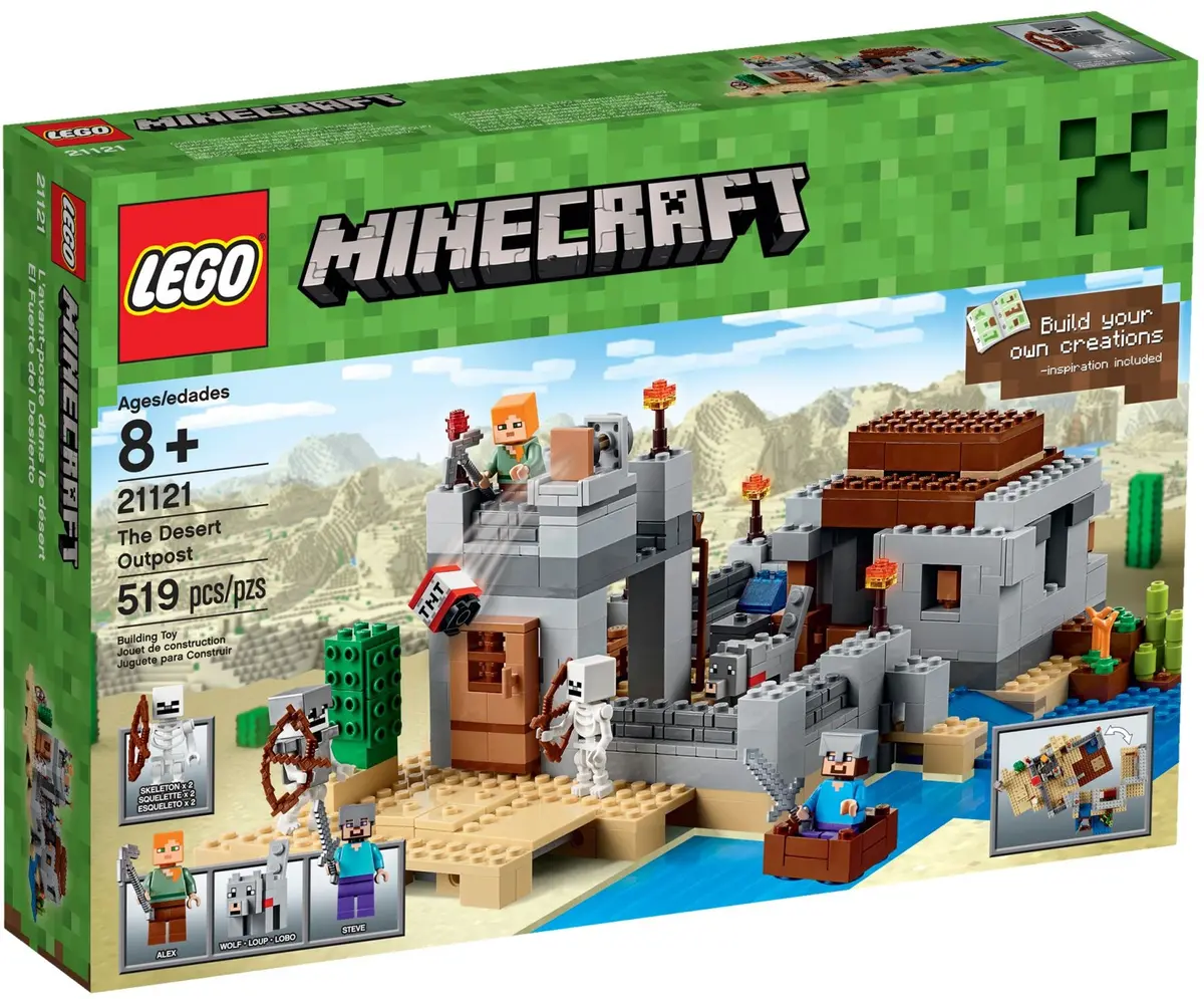LEGO Minecraft 21121 The Desert Outpost set, image 2