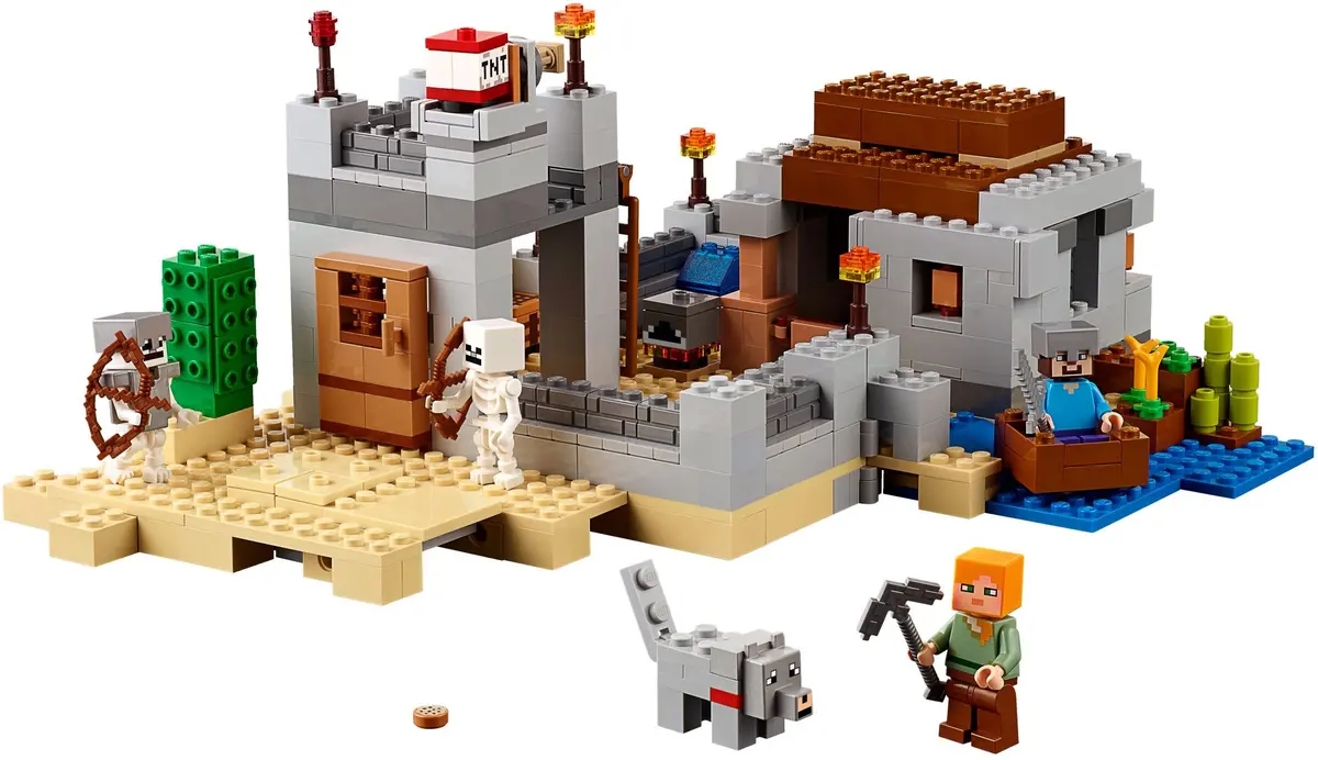LEGO Minecraft 21121 The Desert Outpost set