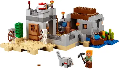 LEGO Minecraft 21121 The Desert Outpost set