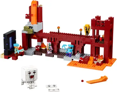 LEGO Minecraft 21122 The Nether Fortress set