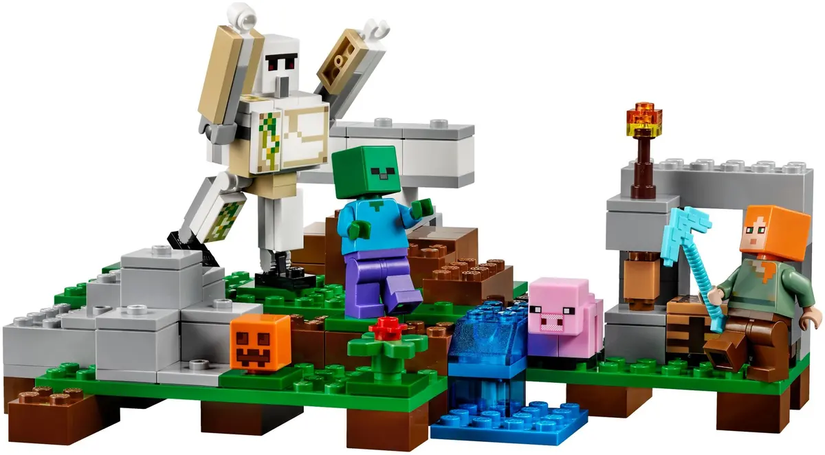 LEGO Minecraft 21123 The Iron Golem set, image 3