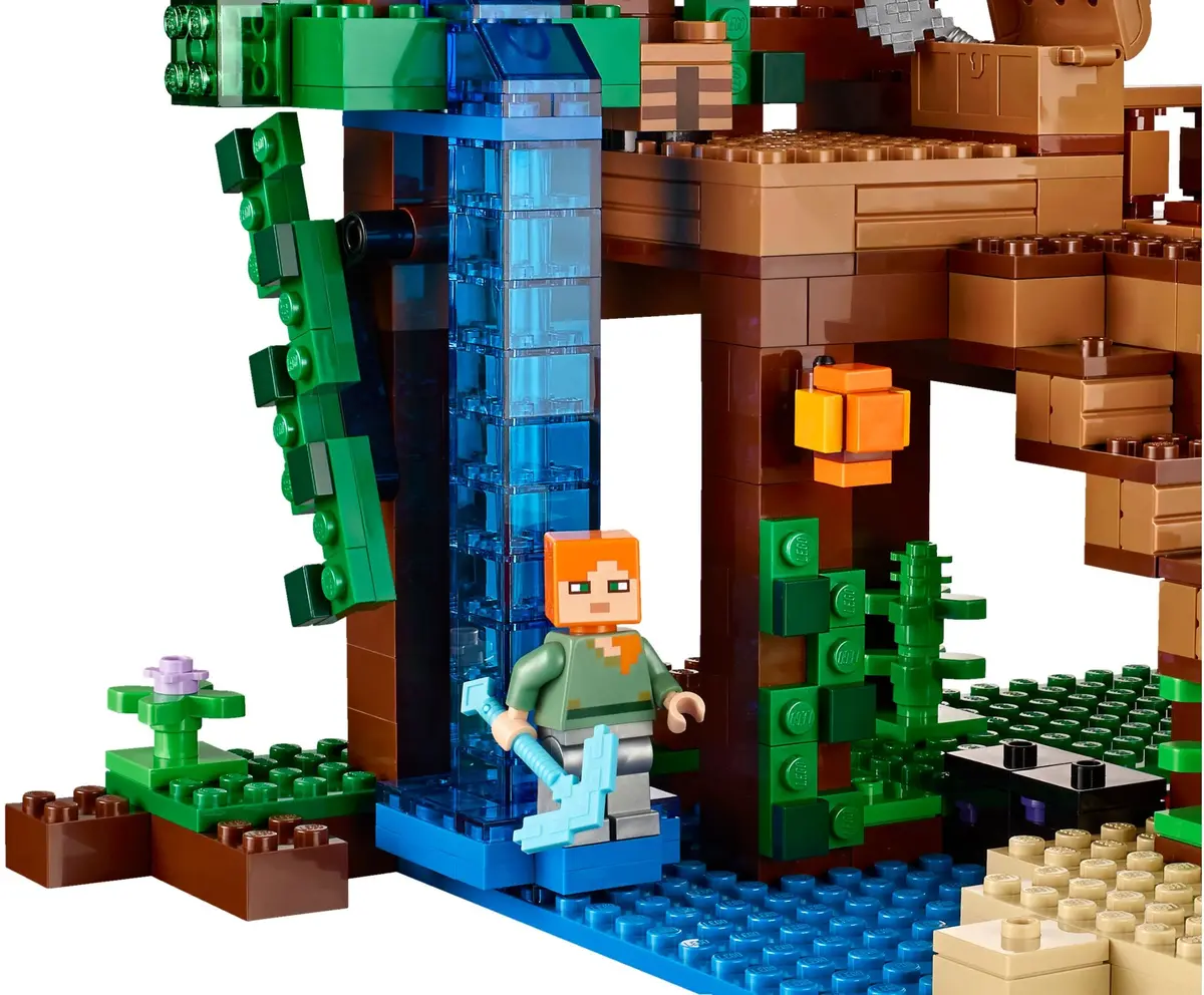 LEGO Minecraft 21125 The Jungle Tree House set, image 7