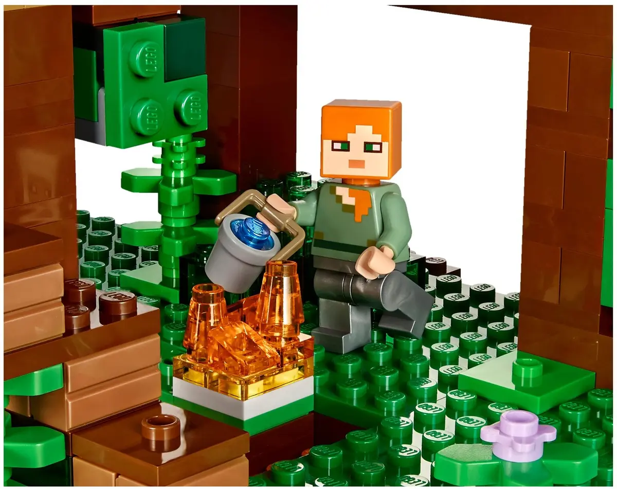 LEGO Minecraft 21125 The Jungle Tree House set, image 9