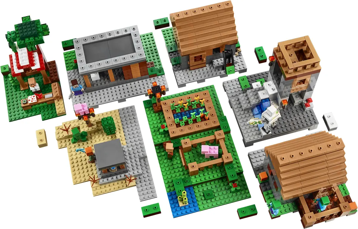 LEGO Minecraft 21128 The Village set, image 2