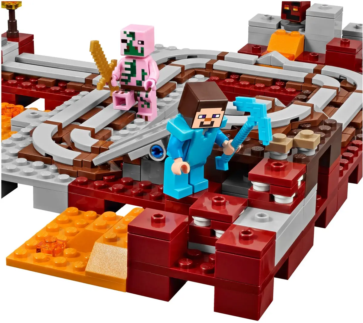 LEGO Minecraft 21130 The Nether Railway set, image 5