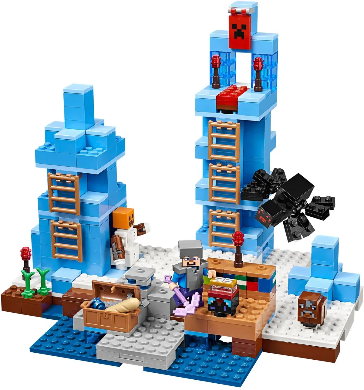 LEGO Minecraft 21131 The Ice Spikes set, image 3