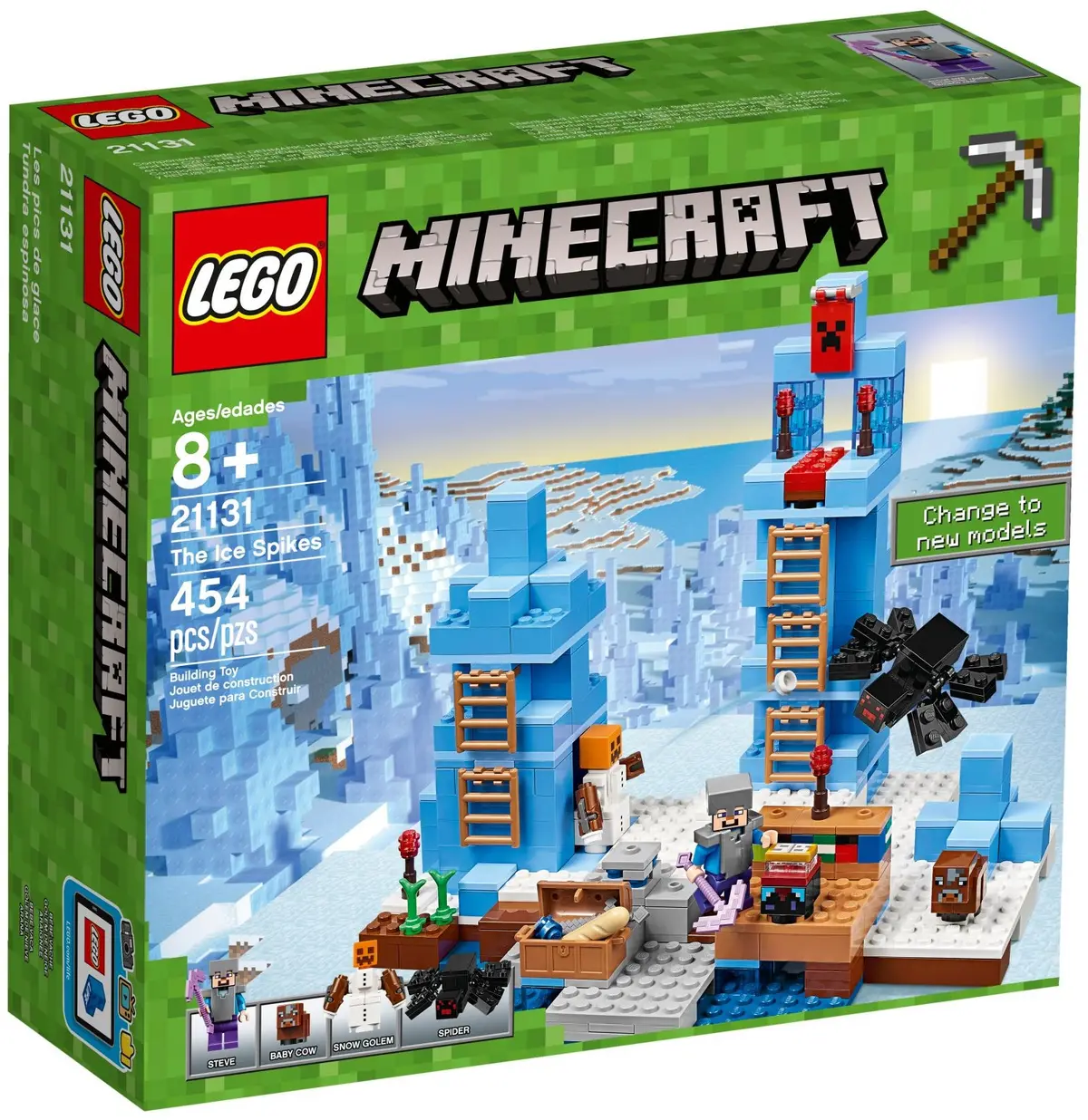 LEGO Minecraft 21131 The Ice Spikes set, image 2