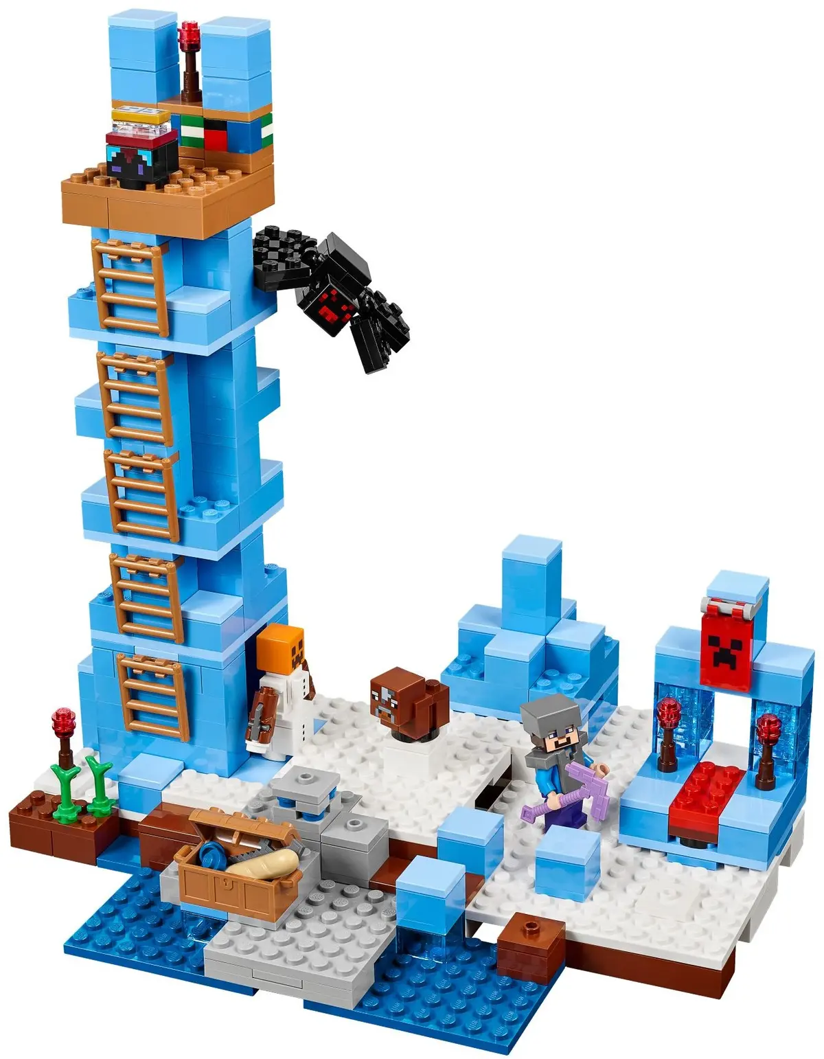LEGO Minecraft 21131 The Ice Spikes set, image 4