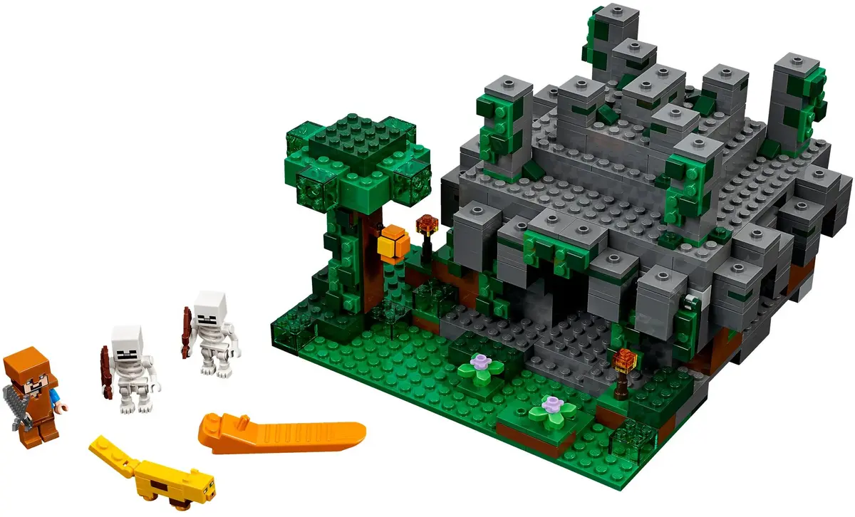 LEGO Minecraft 21132 Jungle Temple set