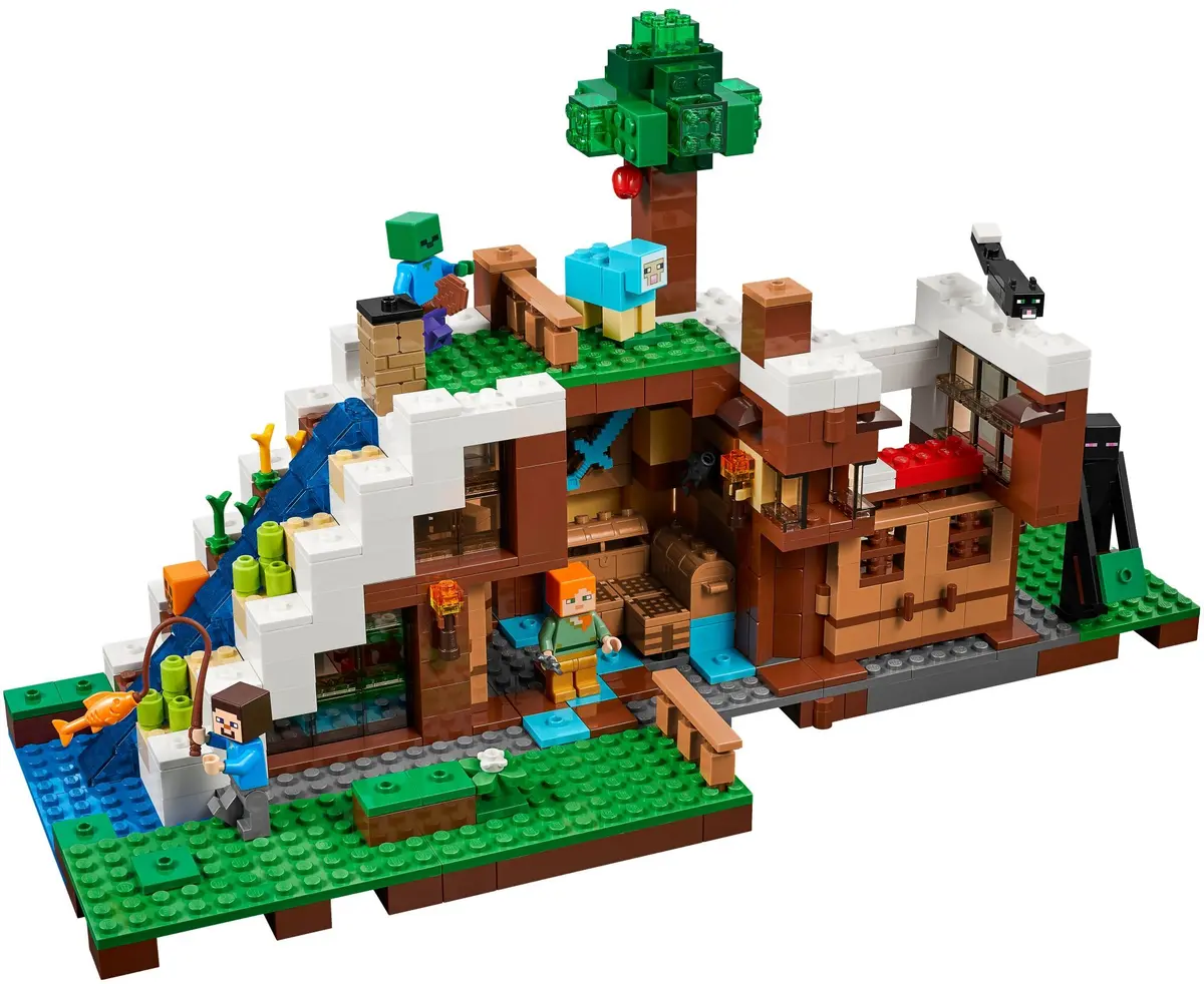 LEGO Minecraft 21134 The Waterfall Base set, image 9