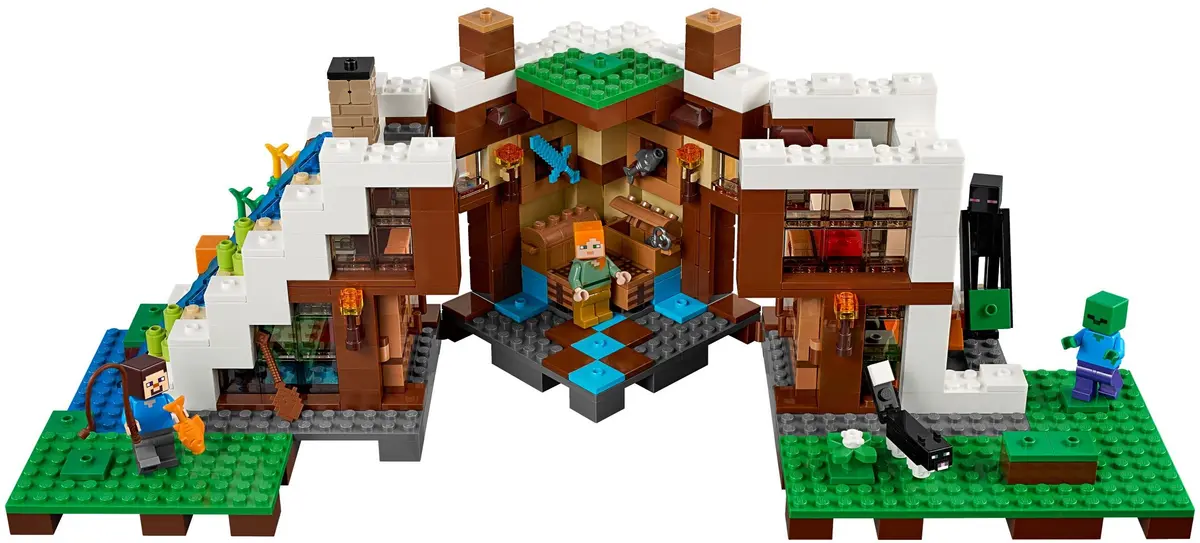 LEGO Minecraft 21134 The Waterfall Base set, image 8