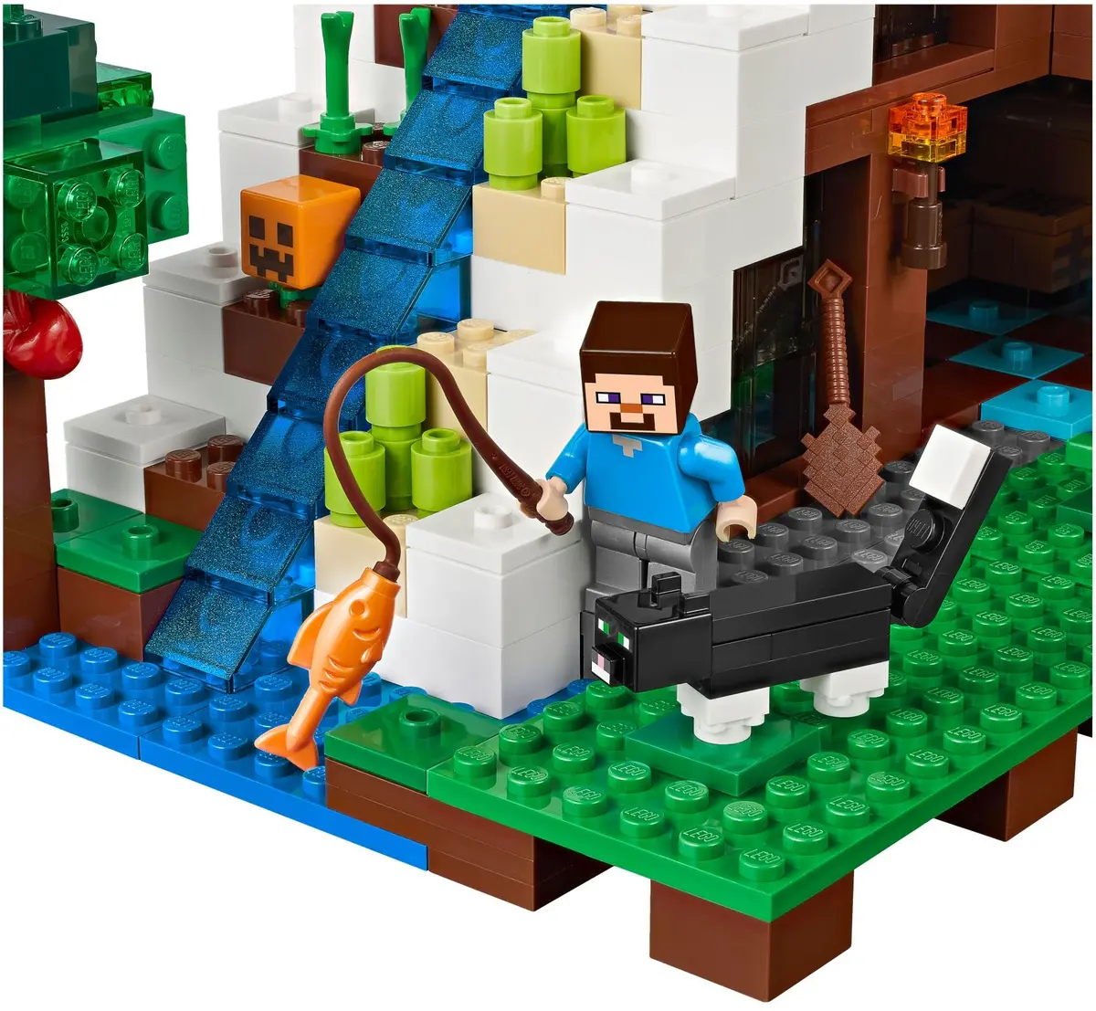 LEGO Minecraft 21134 The Waterfall Base set, image 10