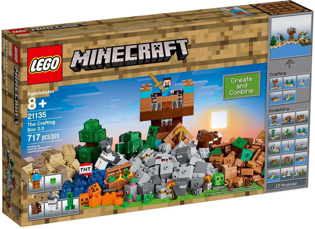 LEGO Minecraft 21135 The Crafting Box 2.0 set, image 2