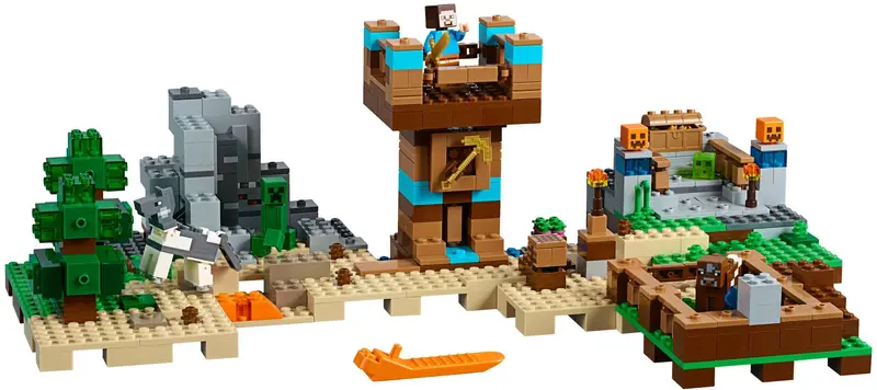 LEGO Minecraft 21135 The Crafting Box 2.0 set