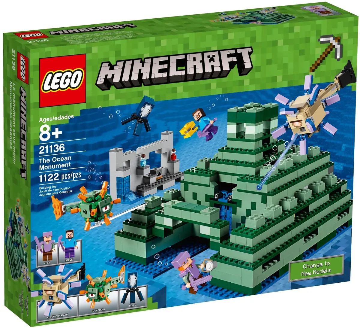 LEGO Minecraft 21136 The Ocean Monument set, image 2