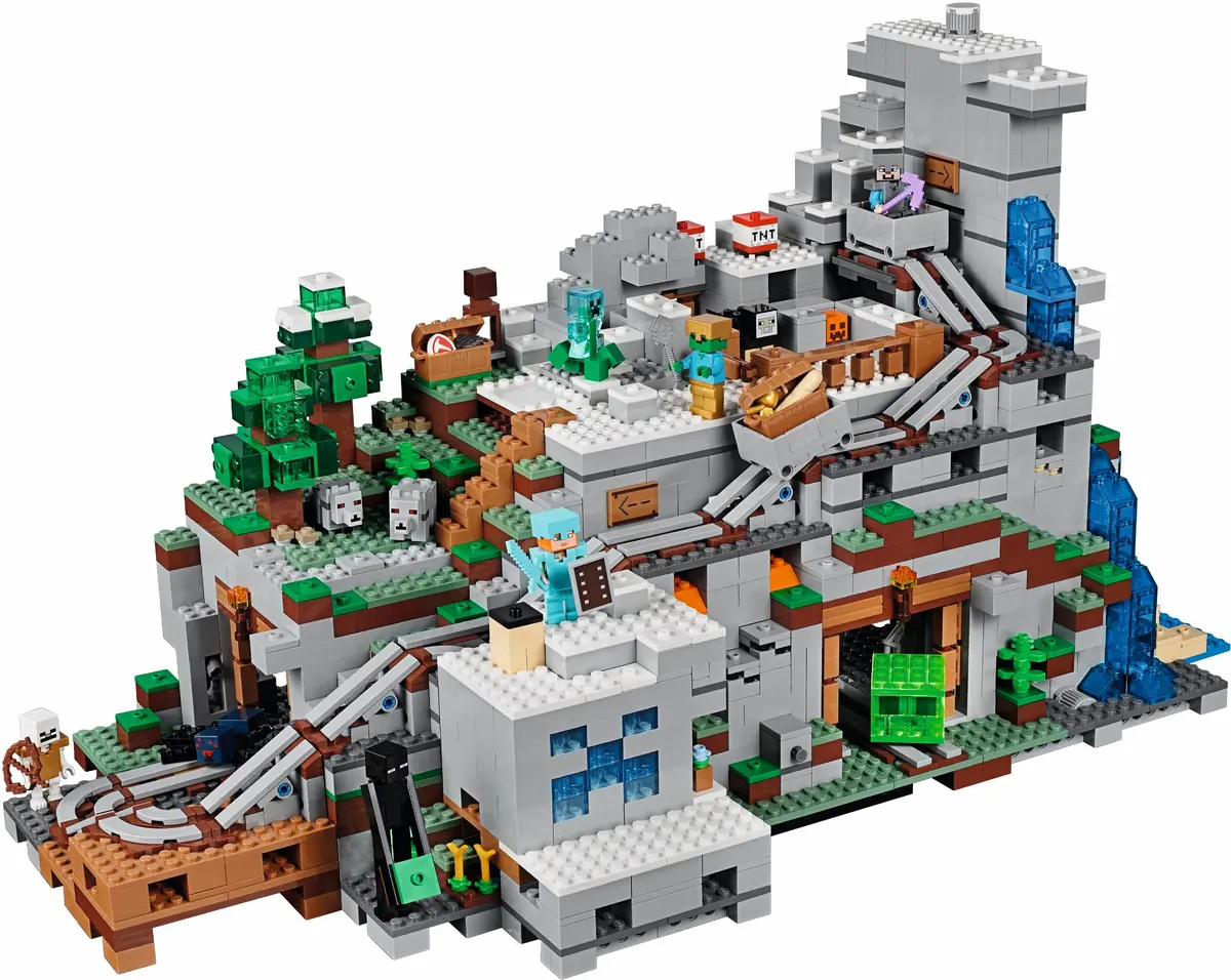 LEGO Minecraft 21137 The Mountain Cave set, image 16