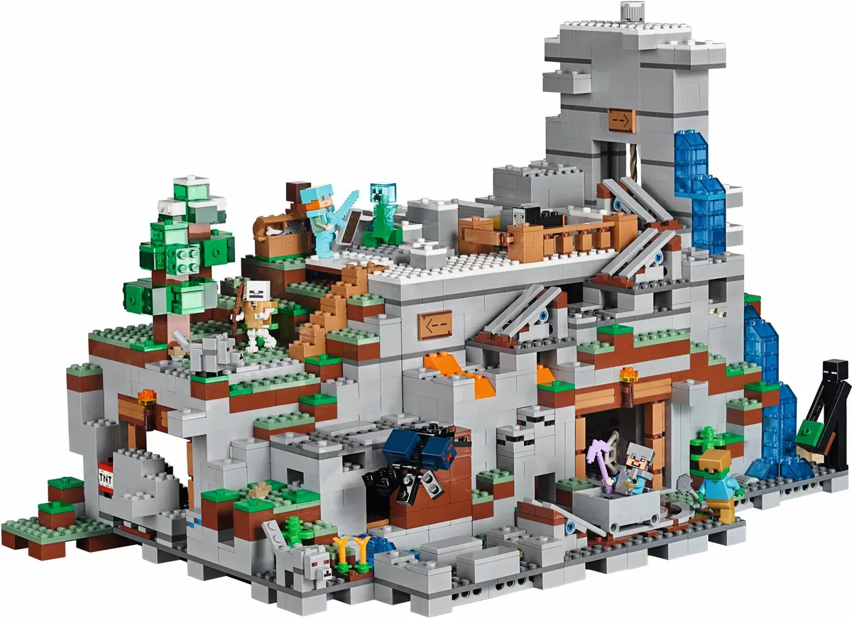 LEGO Minecraft 21137 The Mountain Cave set, image 12