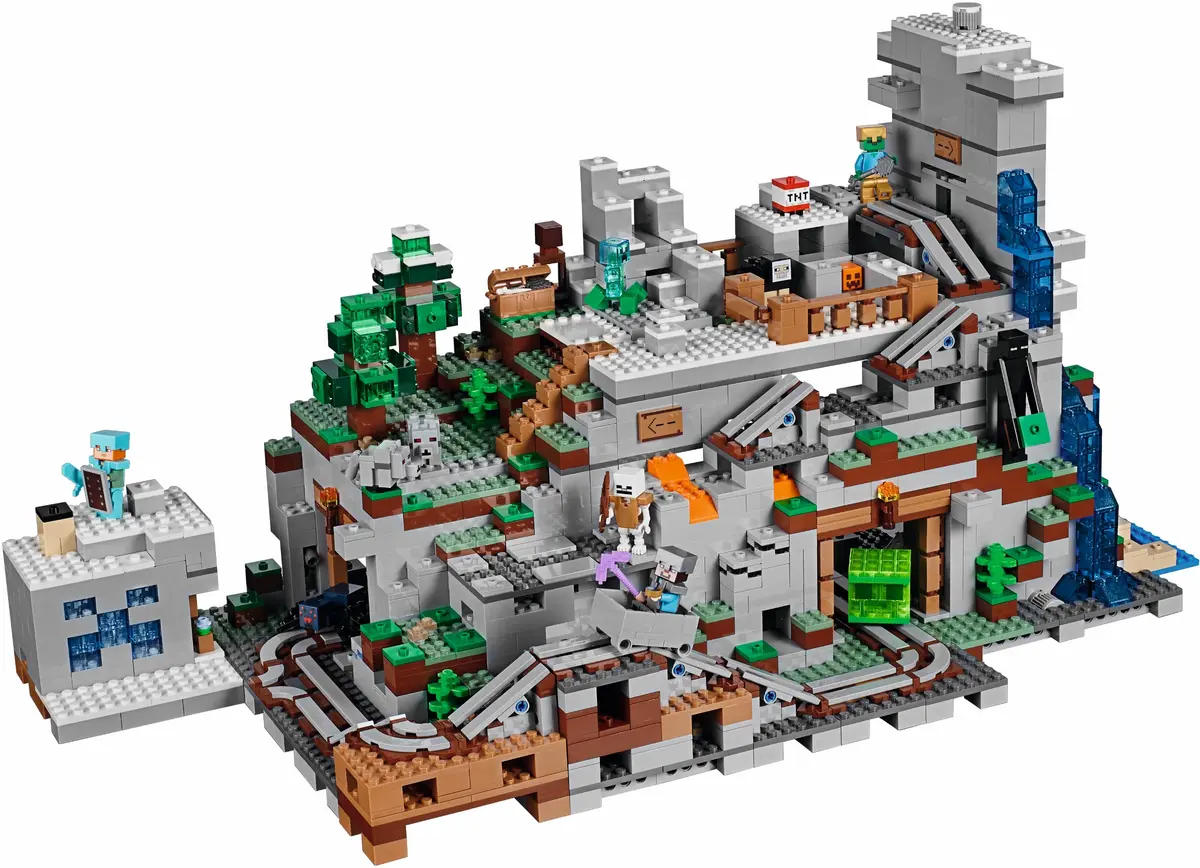 LEGO Minecraft 21137 The Mountain Cave set, image 15