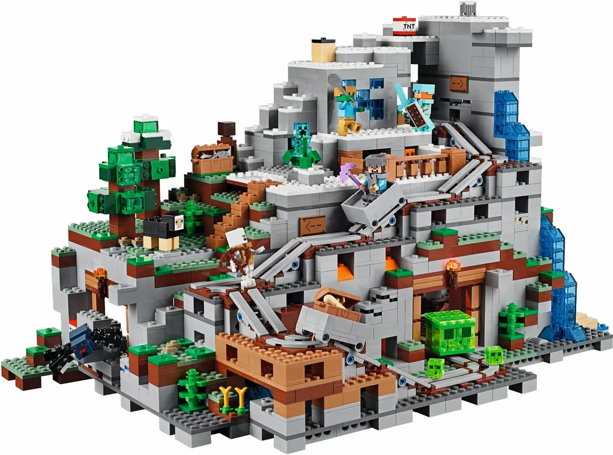 LEGO Minecraft 21137 The Mountain Cave set, image 19