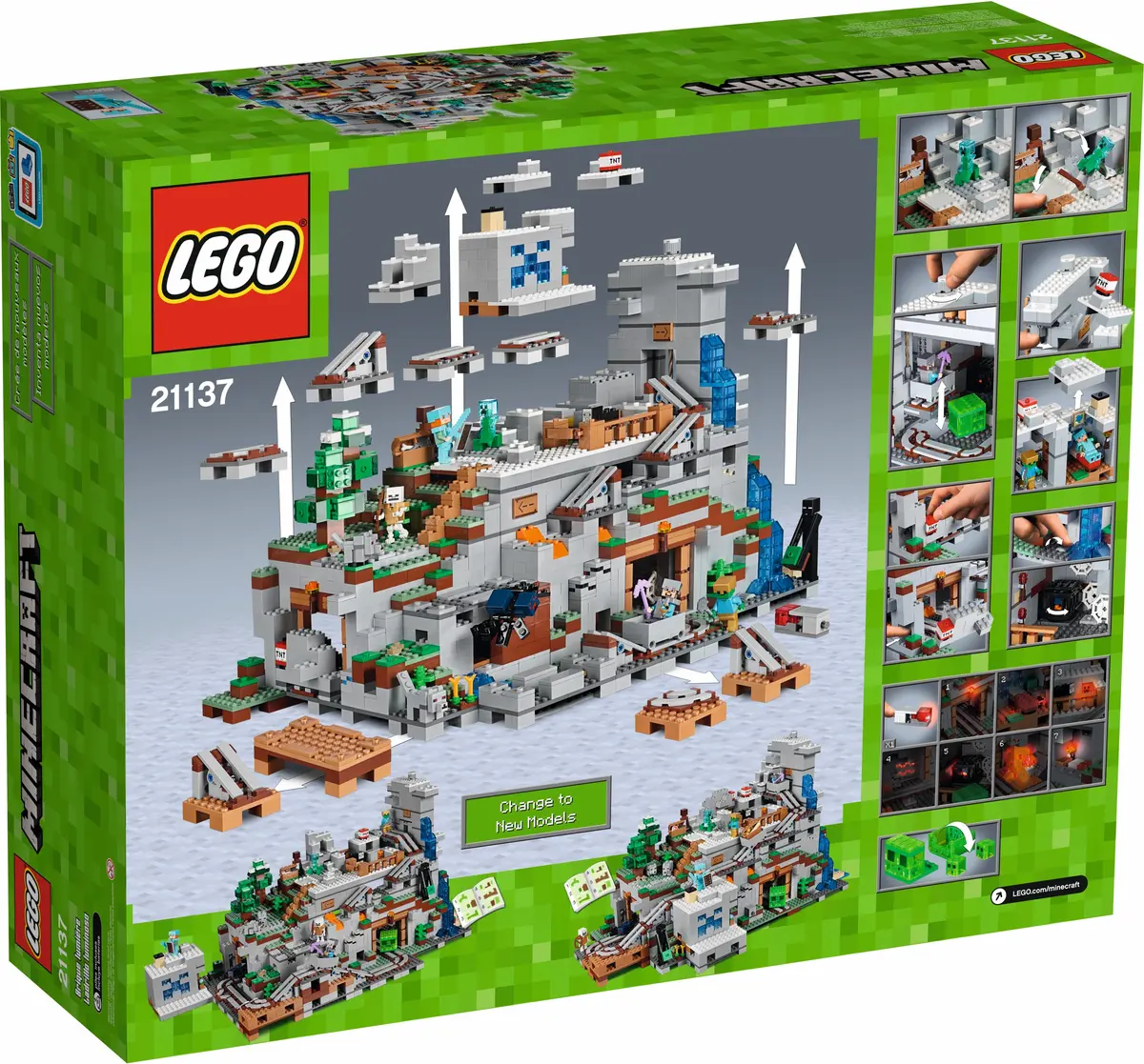 LEGO Minecraft 21137 The Mountain Cave set, image 18