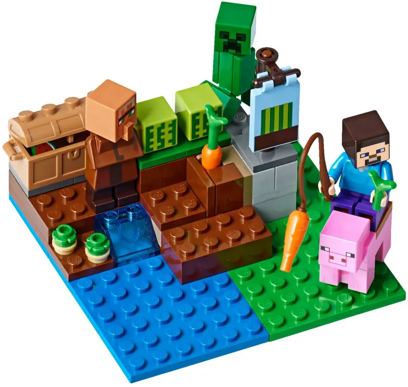 LEGO Minecraft 21138 The Melon Farm set