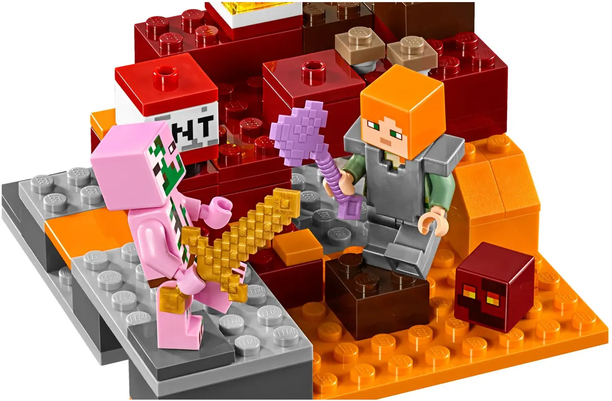LEGO Minecraft 21139 The Nether Fight set, image 6
