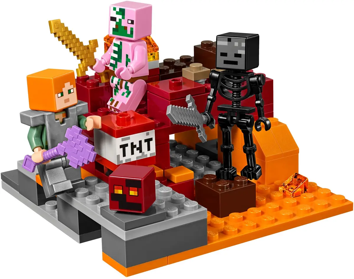 LEGO Minecraft 21139 The Nether Fight set, image 4