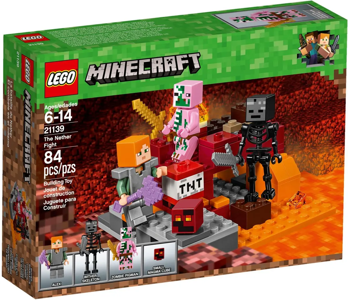 LEGO Minecraft 21139 The Nether Fight set, image 2