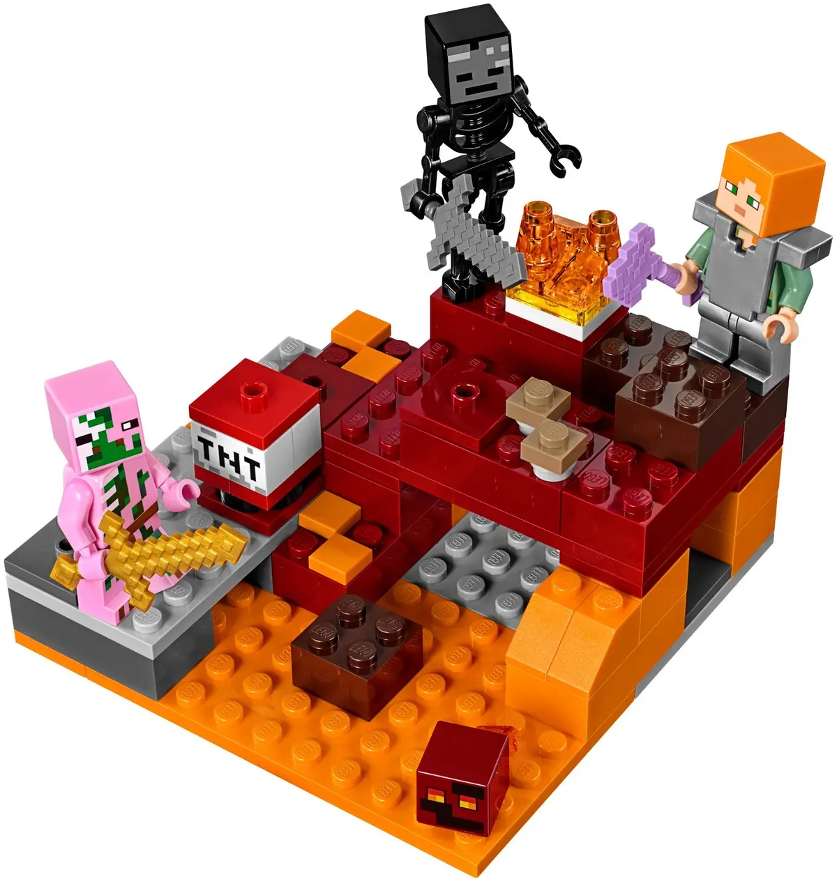 LEGO Minecraft 21139 The Nether Fight set, image 5