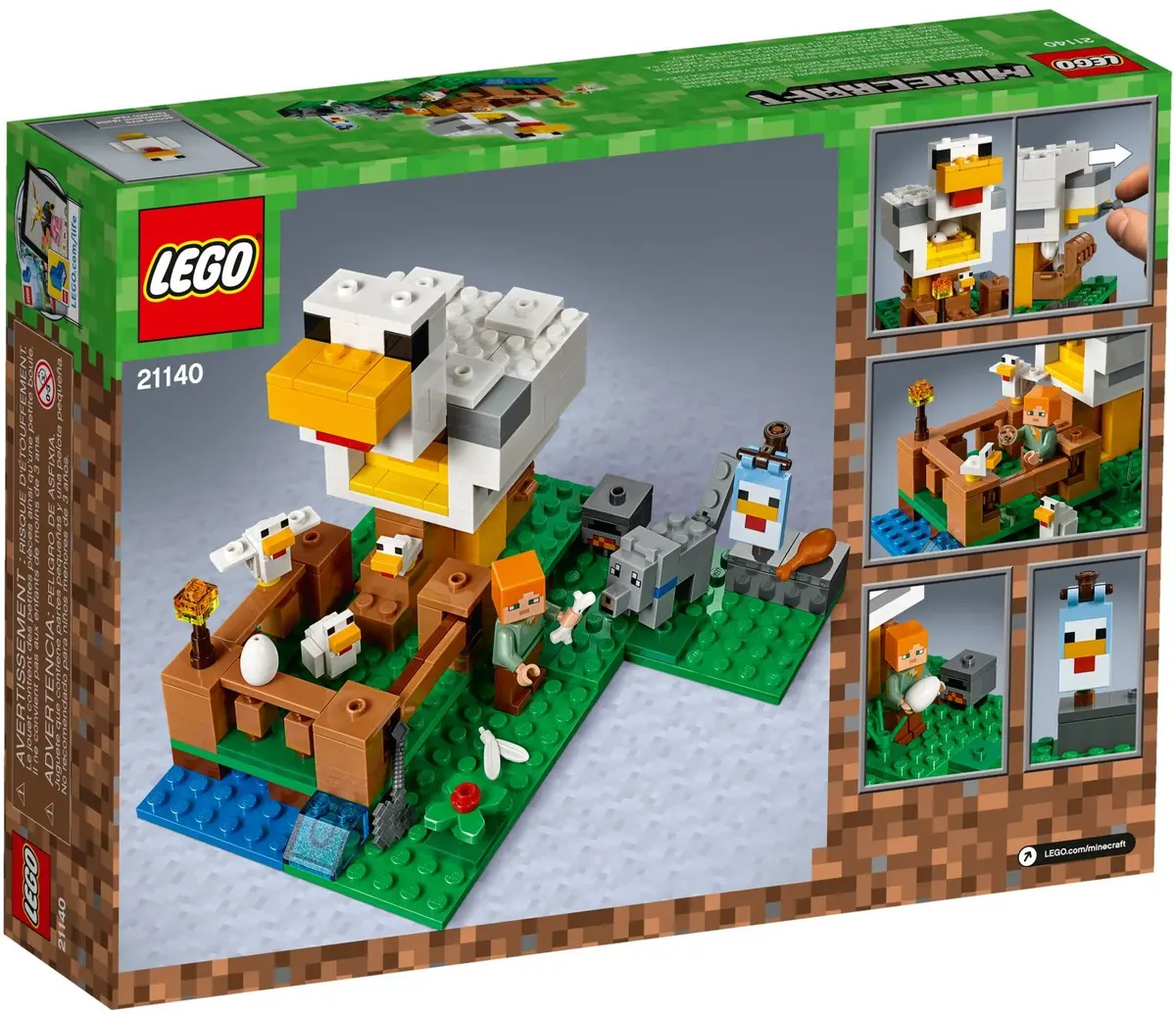 LEGO Minecraft 21140 The Chicken Coop set, image 3
