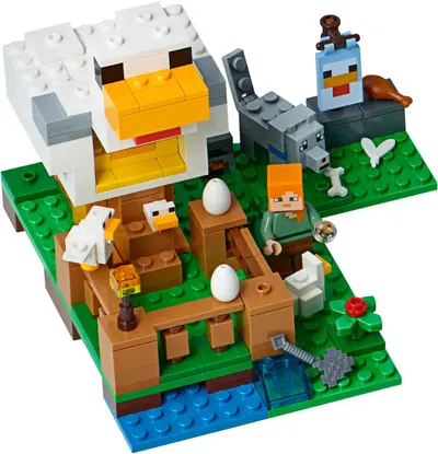 LEGO Minecraft 21140 The Chicken Coop set