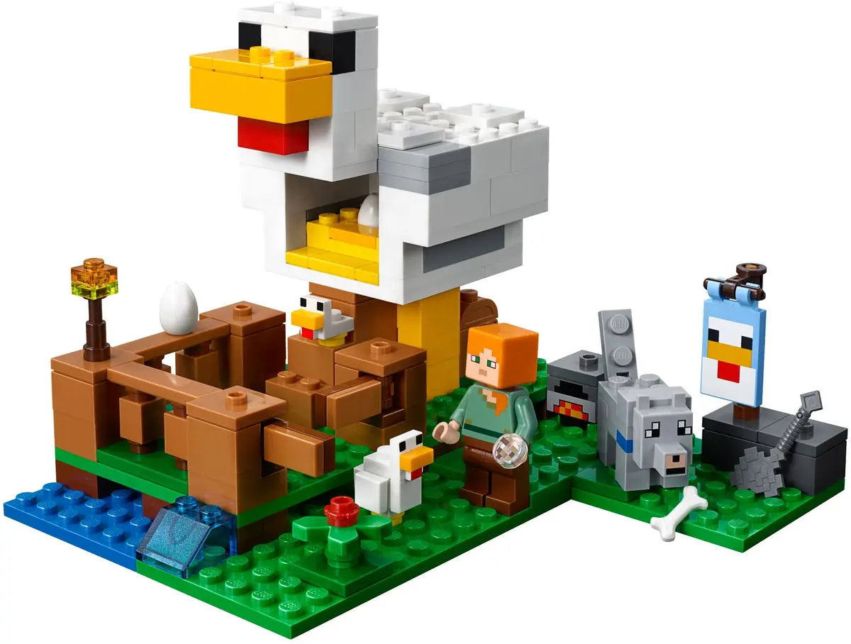 LEGO Minecraft 21140 The Chicken Coop set, image 4