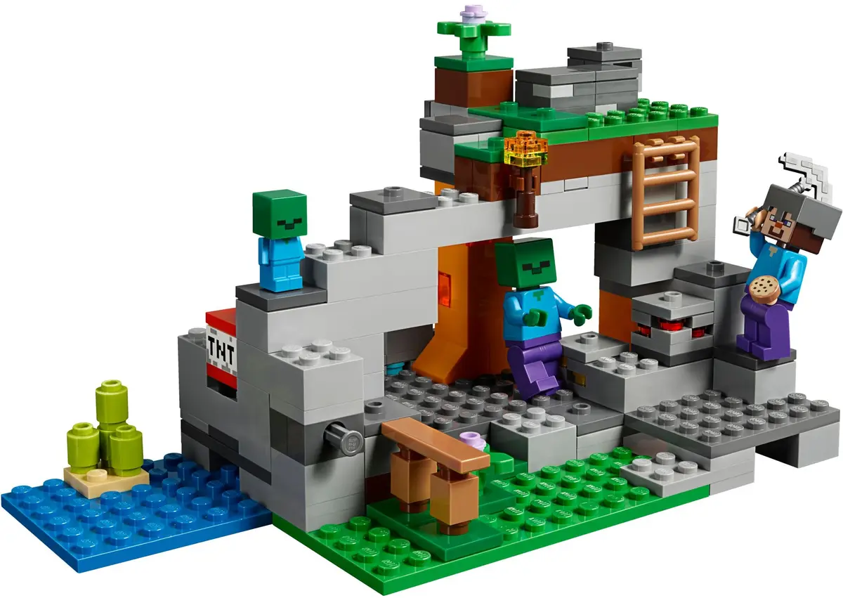 LEGO Minecraft 21141 The Zombie Cave set, image 4