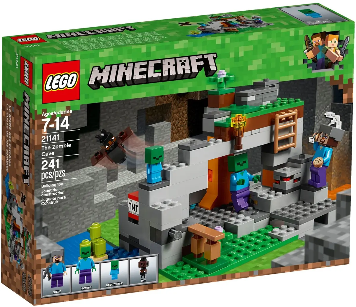 LEGO Minecraft 21141 The Zombie Cave set, image 2